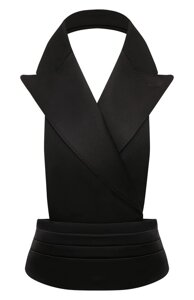 Жилет из шелка и шерсти Dolce & Gabbana