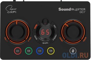 Звуковая карта Creative USB Sound BlasterX GC7 (Super X-Fi Ultra DSP) 7.1 Ret