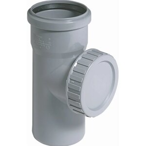 Внутренняя канализация ревизия D= 50-110 мм, Маетриал: пластик (ПВХ, полиэтилен, полипропилен), нержавеющая сталь