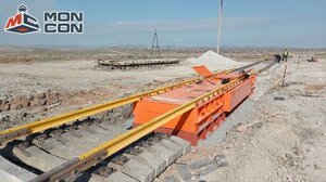 Железнодорожные вагонные весы ВТВ для статико-динамического взвешивания 100 тонн