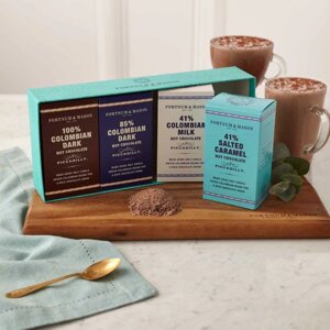 Горячий шоколад Подарочная упаковка 4 вкуса Fortnum and Mason