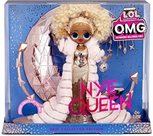 Коллекционная кукла LOL Surprise Holiday OMG 2021 Королева Нью-Йорка