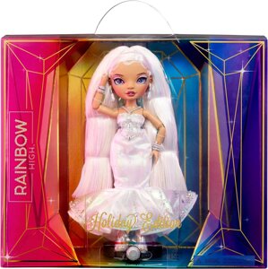 Коллекционная кукла Roxie Grand Fashion Rainbow High Holiday Editon
