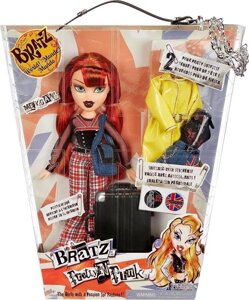 Кукла Bratz Pretty N Punk Меган с нарядами и чемоданом