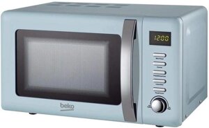 Микроволновая печь Beko MOC20200M Retro Solo 20л, голубая