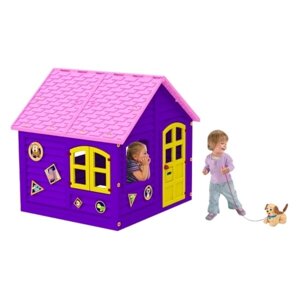 Детский домик LKids фиолетово-розовый