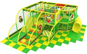 Детский игровой лабиринт «Гретта» 26 м² (6.5*6*2,8 м)