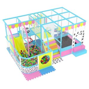 Детский игровой лабиринт «Кошкин дом»20,3 м²5,8*3,5*2,5м)
