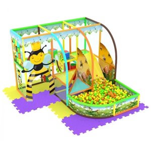 Детский игровой лабиринт «Пчелка Майя» 12,25 м²3,5*3,5*2.5м)