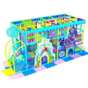Детский игровой лабиринт «Подводное царство» 24,3м²6,95*3,5*3,5м)