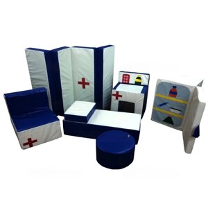 Детский игровой набор "Медик 8 предметов"