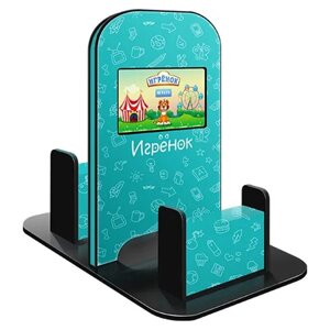 Игрёнок Double детский сенсорный игровой автомат Зеленый + Интерактив