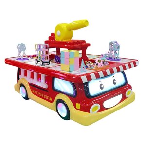 Лего стол модель "Пожарная машина" Новинка