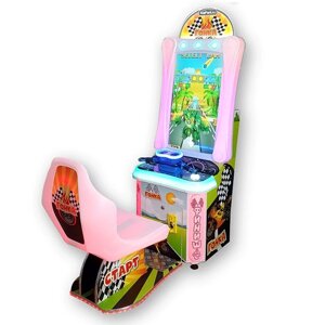 Мото гонка детский автомат с видеоиграми (Выставочный образец)