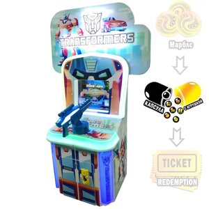 "Робот" детский автомат с видеоигрой 20 в 1 с игрушками в капсулах