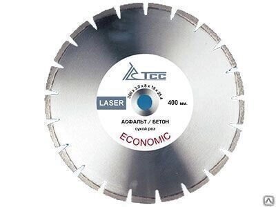 Алмазный диск ТСС 450-economic (асфальт, свежий бетон, песчаник) от компании ЭлМедиа Групп - фото 1