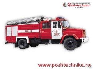 Автоцистерна пожарная АЦ-4-40 ЗИЛ-433112