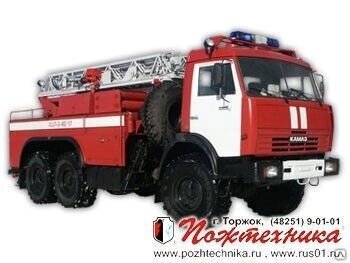 Автоцистерна пожарная с лестницей АЦЛ-3-40/17 КамАЗ-43118 от компании ЭлМедиа Групп - фото 1