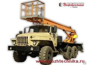 Автоподъемник АПТ-22 Урал-4320