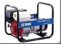 Бензиновый генератор SDMO HX 6000-C (HX 6000 S)