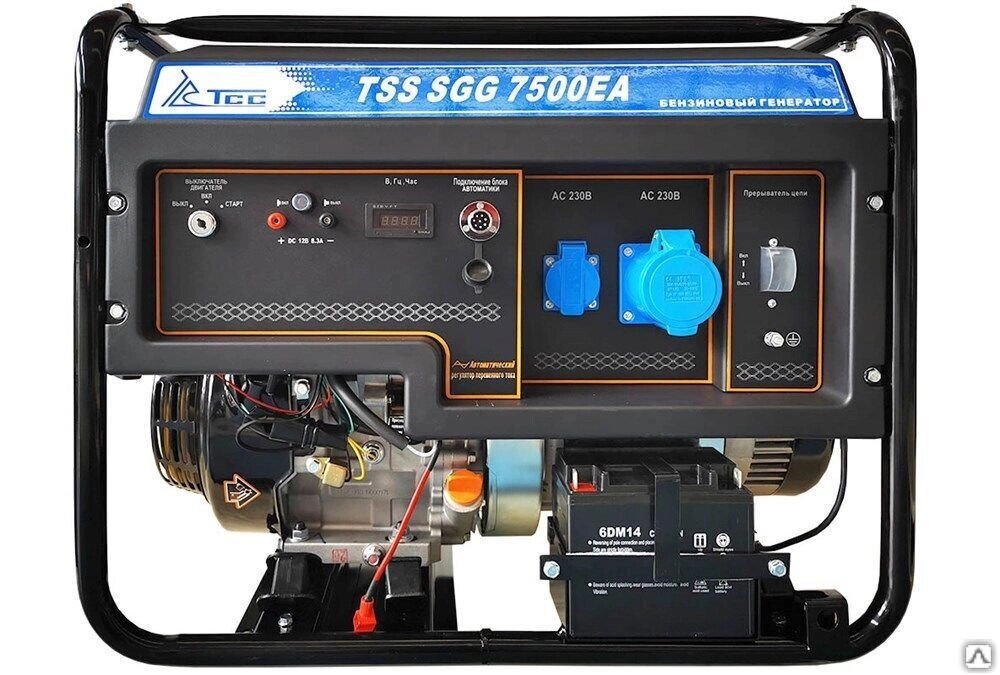Бензогенератор TSS SGG 7500ЕA от компании ЭлМедиа Групп - фото 1