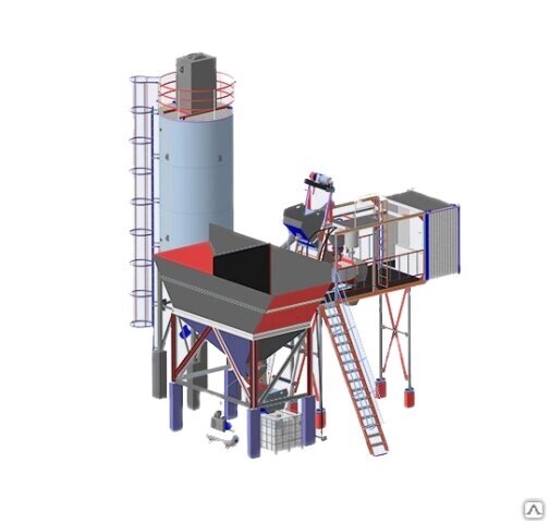 Быстромонтируемый завод бетонный Волга-15 от компании ЭлМедиа Групп - фото 1