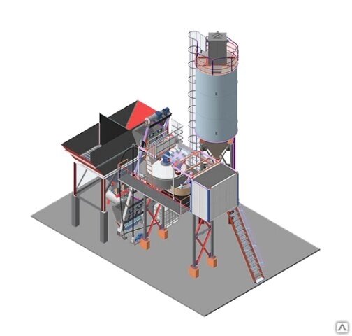 Быстромонтируемый завод бетонный Волга-30 от компании ЭлМедиа Групп - фото 1