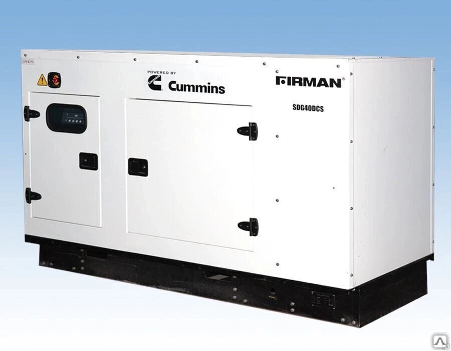 Дизельный генератор 30 кВт Firman SDG 40DCS+ATS от компании ЭлМедиа Групп - фото 1