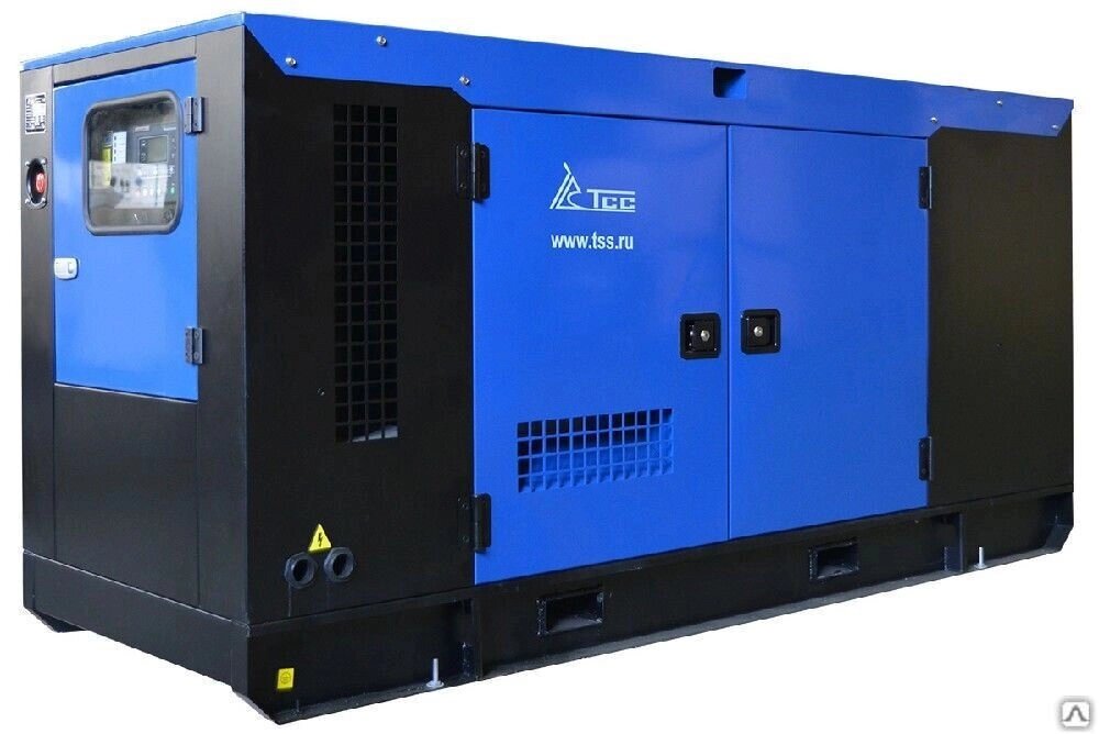 Дизельный генератор 50 кВт с АВР в шумозащитном кожухе TTd 69TS STА от компании ЭлМедиа Групп - фото 1