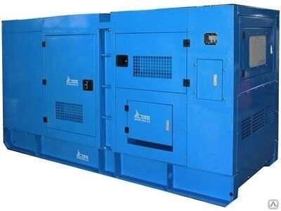 Дизельный генератор 75 кВт с АВР в шумозащитном кожухе TTd 105TS STA от компании ЭлМедиа Групп - фото 1