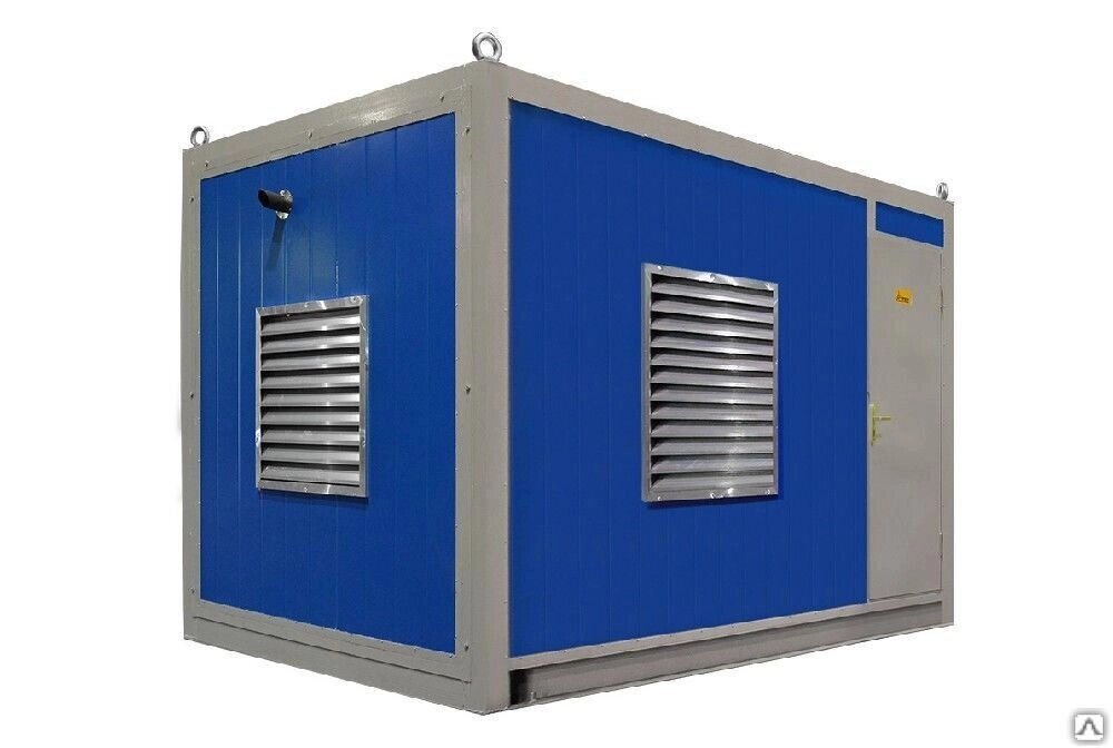 Дизельный генератор 80 кВт с АВР в контейнере TTD 110TS CGA от компании ЭлМедиа Групп - фото 1