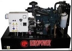 Дизельный генератор EuroPower EP 73 DE от компании ЭлМедиа Групп - фото 1