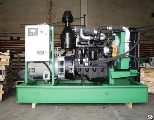 Дизельный генератор с автоматизацией в контейнере LMG 50 AV -50 кВт от компании ЭлМедиа Групп - фото 1