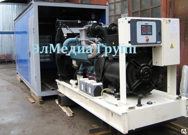 Дизельный генератор с автоматизацией в контейнере Север LMG 30-400 -30 кВт от компании ЭлМедиа Групп - фото 1