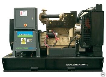 Дизельный генератор с двигателями AKSA APD-125A от компании ЭлМедиа Групп - фото 1