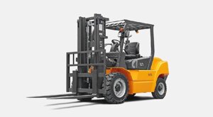 Дизельный вилочный погрузчик UN Forklift FD40T