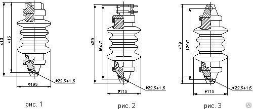 Изолятор керамический НСФ 70-3,0/0,5 УХЛ1 от компании ЭлМедиа Групп - фото 1