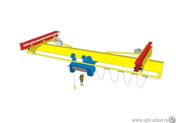 Кран-балка подвесная, опорная, мостовая от компании ЭлМедиа Групп - фото 1