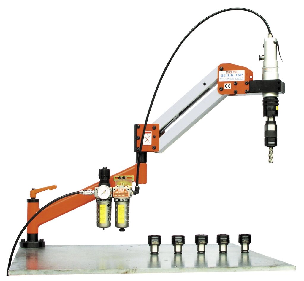 Манипулятор резьбонарезной пневматический AQ-08-950, 700 об/мин от компании ЭлМедиа Групп - фото 1