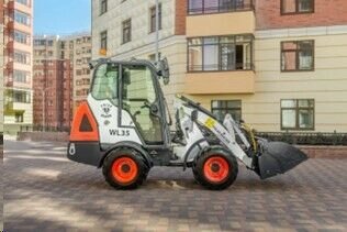 Мини-погрузчик POLAR BADGER WL35 от компании ЭлМедиа Групп - фото 1