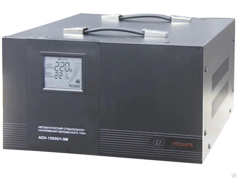 Однофазный электромеханический стабилизатор АСН-10000 /1-ЭМ от компании ЭлМедиа Групп - фото 1