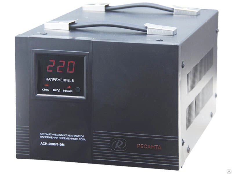 Однофазный электромеханический стабилизатор АСН-2000 /1-ЭМ от компании ЭлМедиа Групп - фото 1