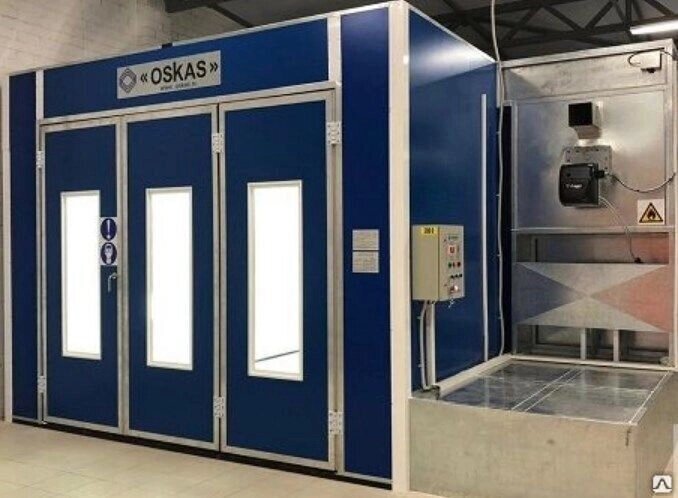 Окрасочно-сушильная камера Oskas Midi 4MB-D от компании ЭлМедиа Групп - фото 1