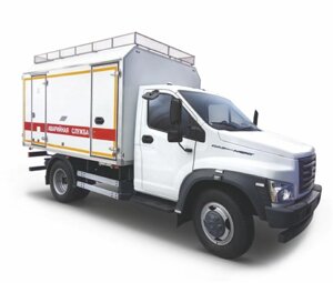 Передвижная авторемонтная мастерская ГАЗ С41R13 3720х2340х2000 мм 149 л. с.