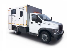 Передвижная авторемонтная мастерская ГАЗ С41R13 3720х2340х2000 мм с увеличенной длиной рамы