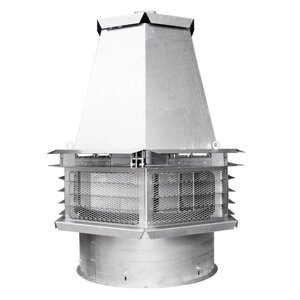 Вентилятор крышный дымоудаления ВКР1ДУ-12,5 ВКР2ДУ-12,5 диаметр колеса 0,95 15 кВт