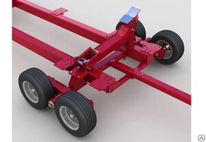 Транспортная тележка двухосная Uni Cart 4000