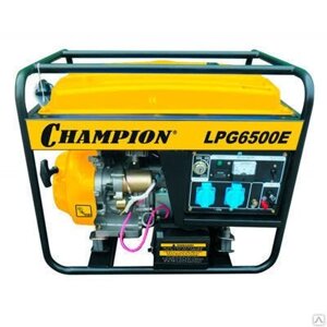 Генератор бензиново-газовый Champion LPG 6500E