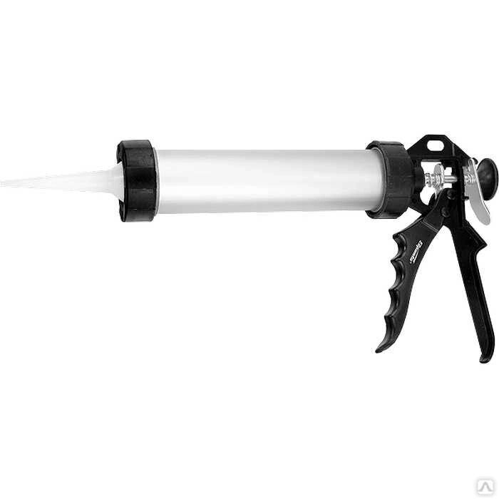 Пистолет для герметика скелетный MIRAX 310 мл от компании ЭлМедиа Групп - фото 1