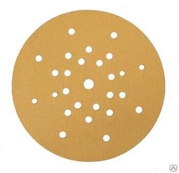 Шлифовальный диск GOLD 225мм Р150 27 отверстий от компании ЭлМедиа Групп - фото 1